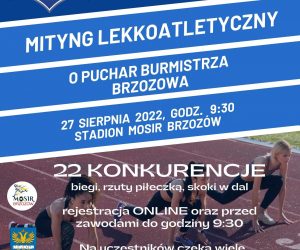 Mityng lekkoatletyczny o puchar Burmistrza Brzozowa
