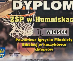 Sukces uczniów ZSP w Humniskach w koszykówce